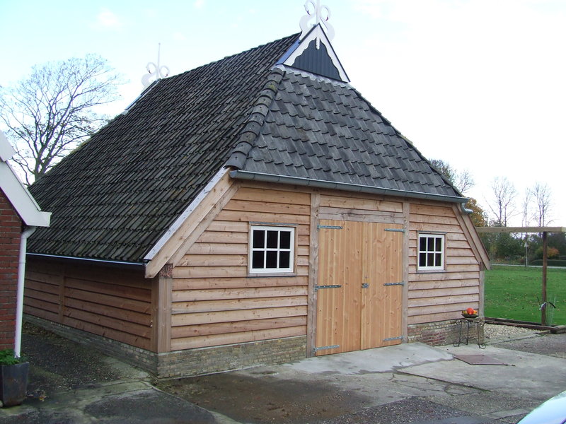 Nieuwe schaapskooi Hiaure Friesland