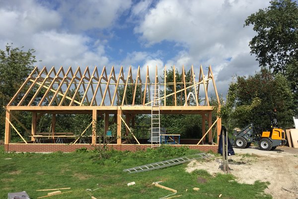 Schuur constructie Onstwedde Groningen 