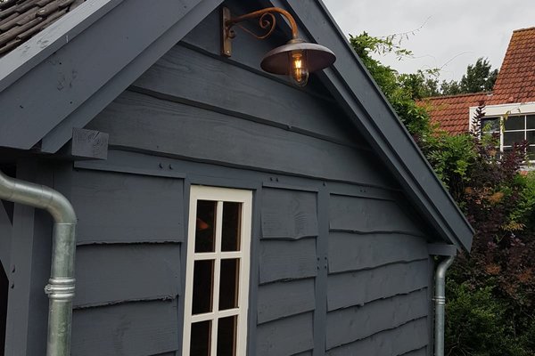 Hoekmodel kapschuur tuinkamer Groningen  